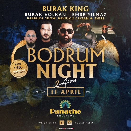 Bodrum Night invites Burak King